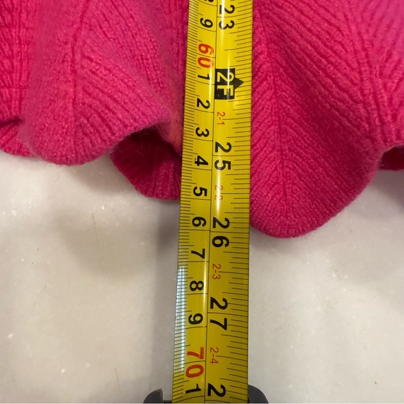 Ted Baker London Women’s Bell Sleeve Sweater Wool cashmere Blend Sz US 10 TB 4 - Picture 6 of 13